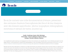 Tablet Screenshot of ile-en-ile.org